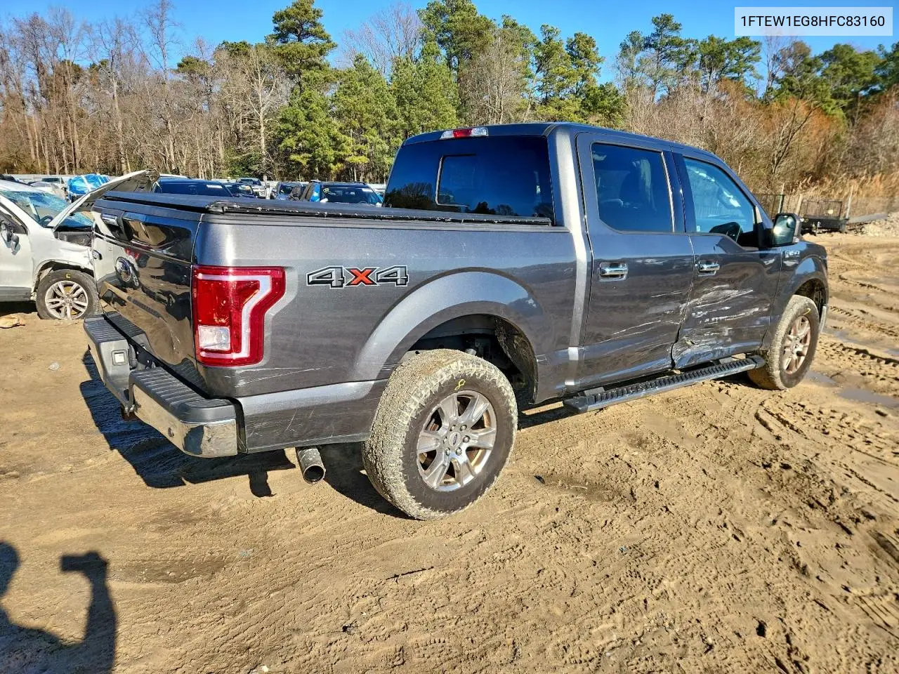 1FTEW1EG8HFC83160 2017 Ford F150 Supercrew