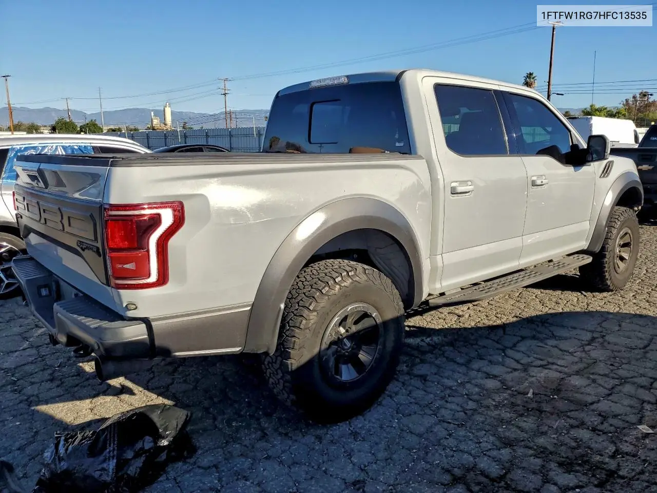 1FTFW1RG7HFC13535 2017 Ford F150 Raptor