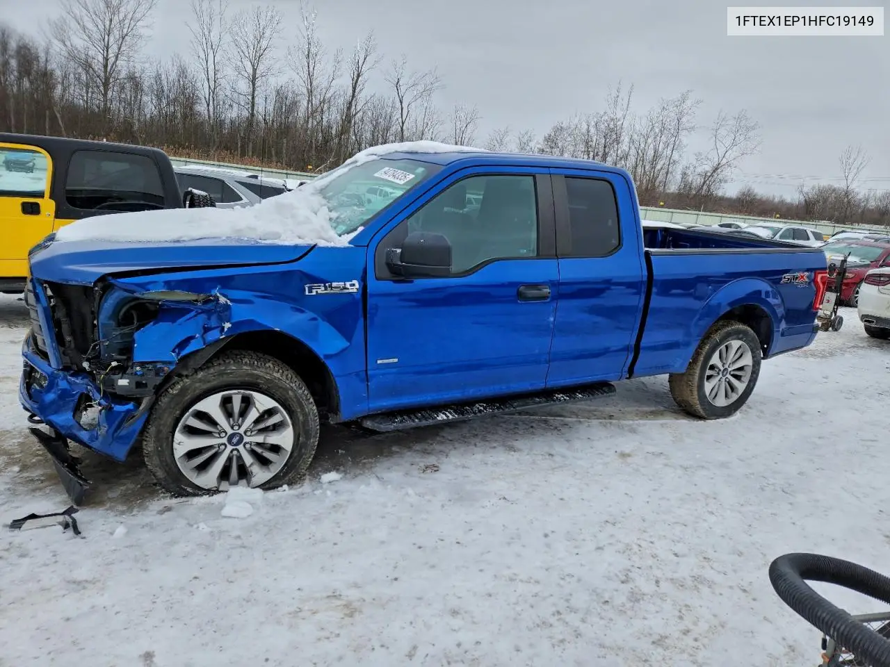 1FTEX1EP1HFC19149 2017 Ford F150 Super Cab