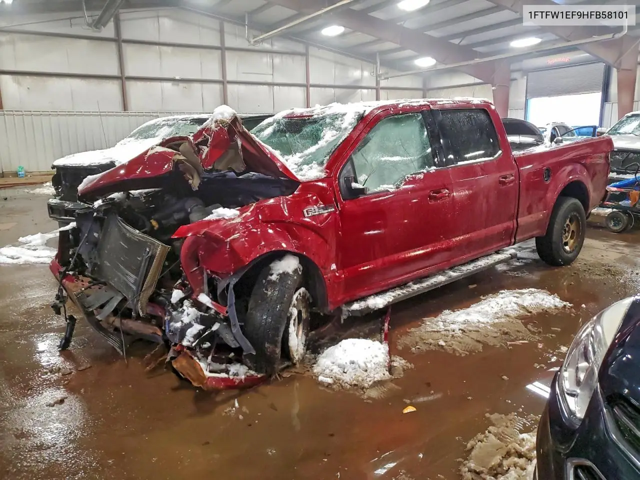 1FTFW1EF9HFB58101 2017 Ford F150 Supercrew
