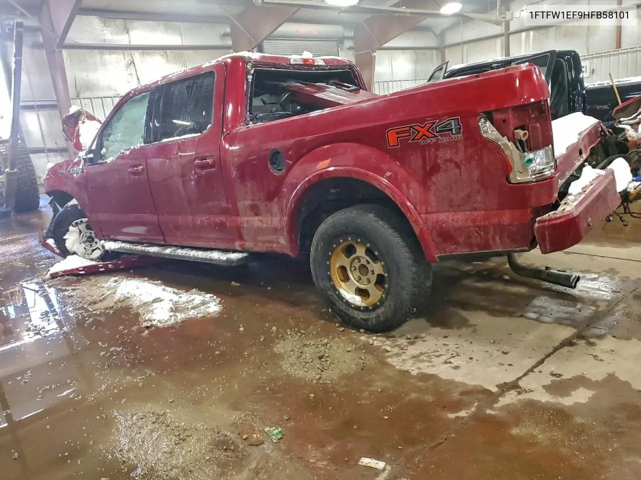 1FTFW1EF9HFB58101 2017 Ford F150 Supercrew