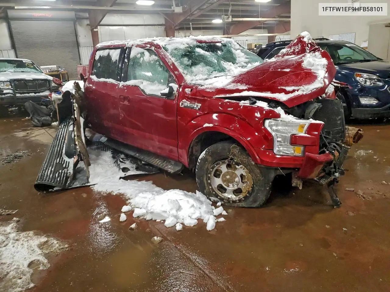 1FTFW1EF9HFB58101 2017 Ford F150 Supercrew
