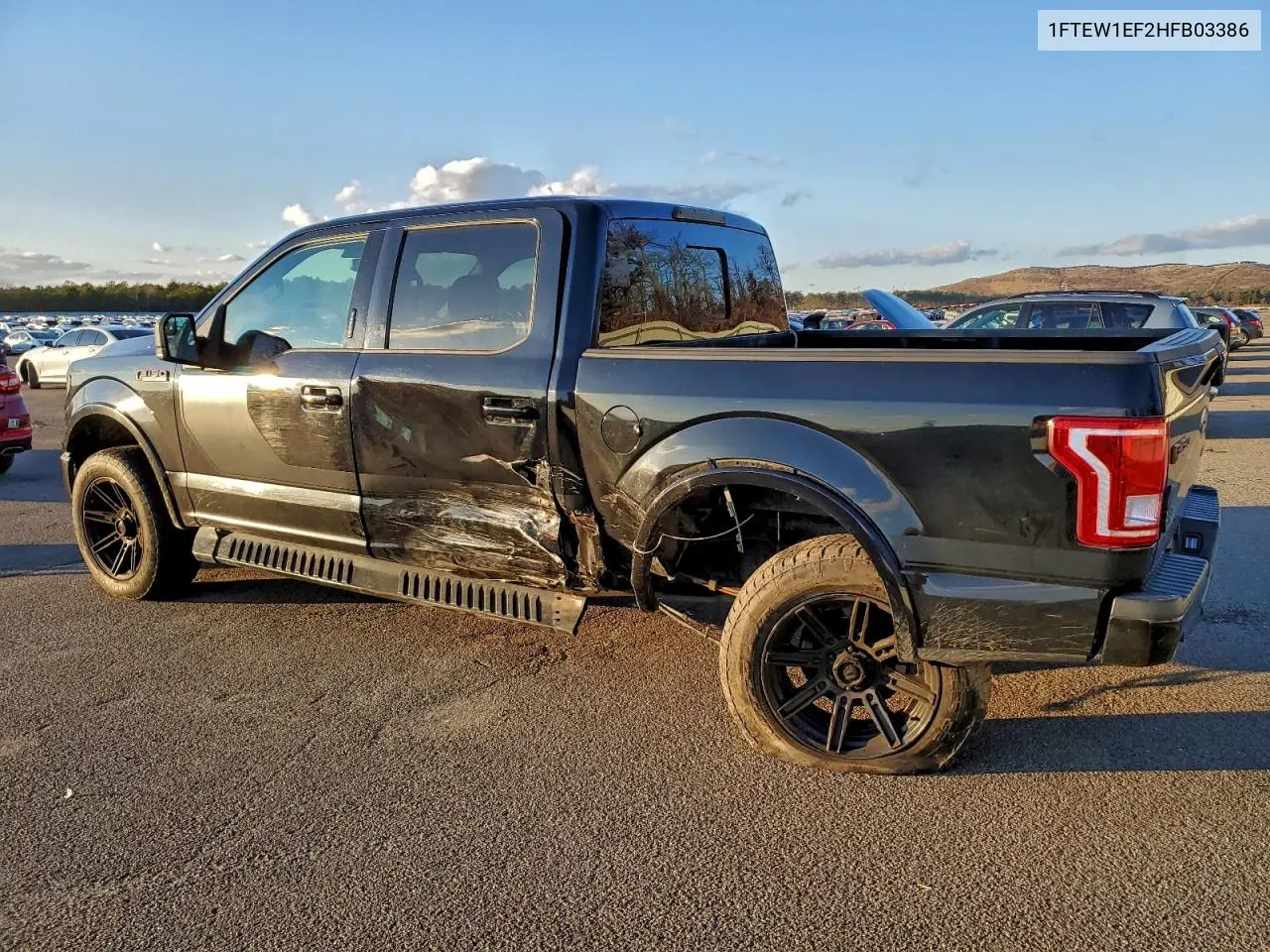 1FTEW1EF2HFB03386 2017 Ford F150 Supercrew