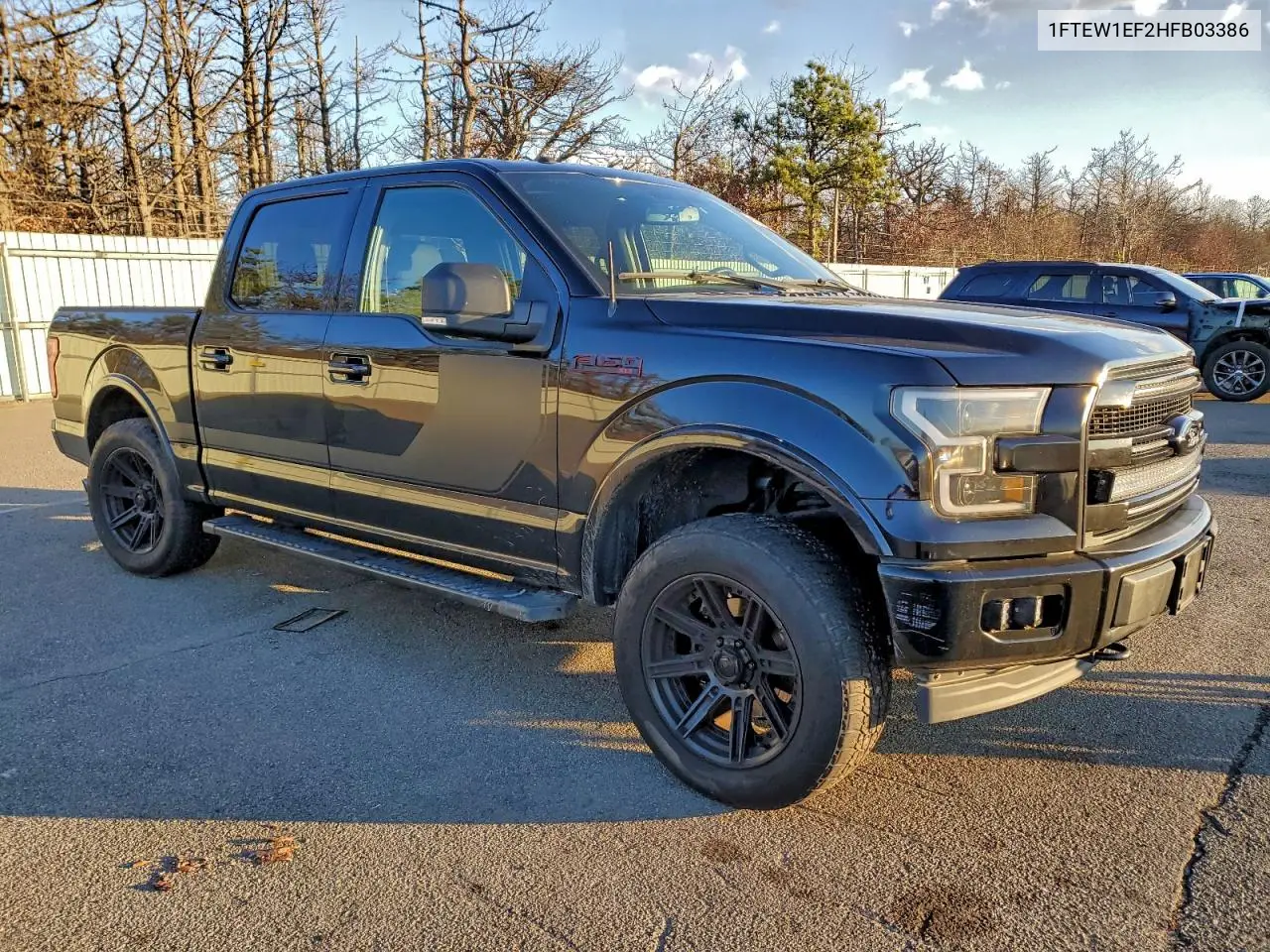 1FTEW1EF2HFB03386 2017 Ford F150 Supercrew