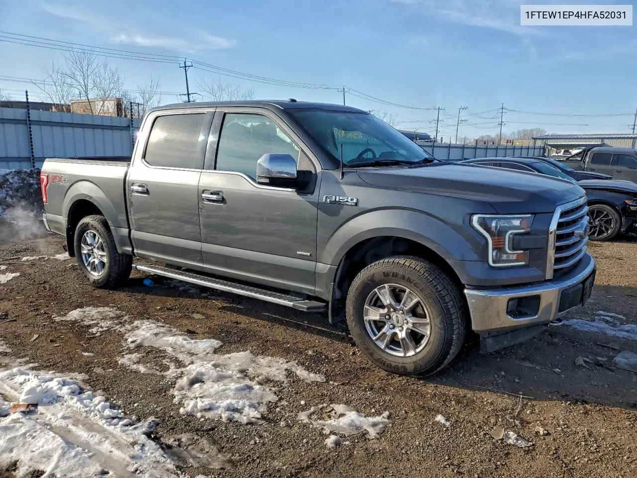 1FTEW1EP4HFA52031 2017 Ford F150 Supercrew