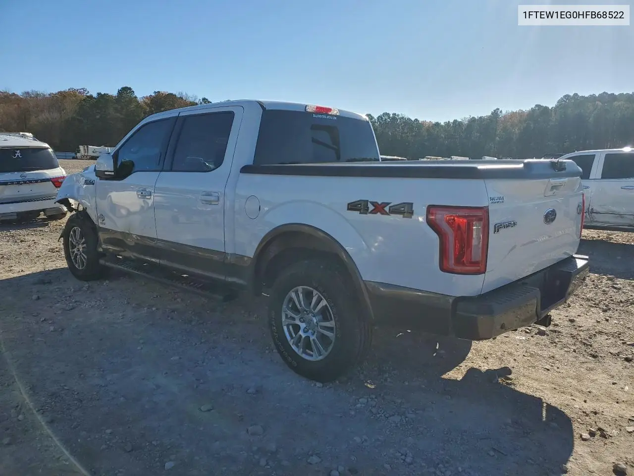 1FTEW1EG0HFB68522 2017 Ford F150 Supercrew