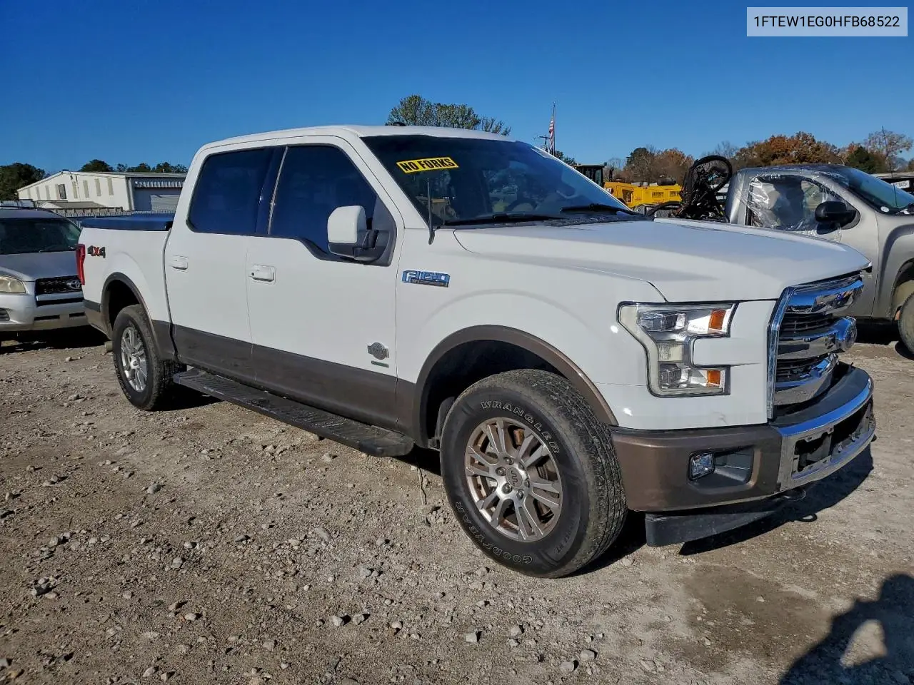 1FTEW1EG0HFB68522 2017 Ford F150 Supercrew