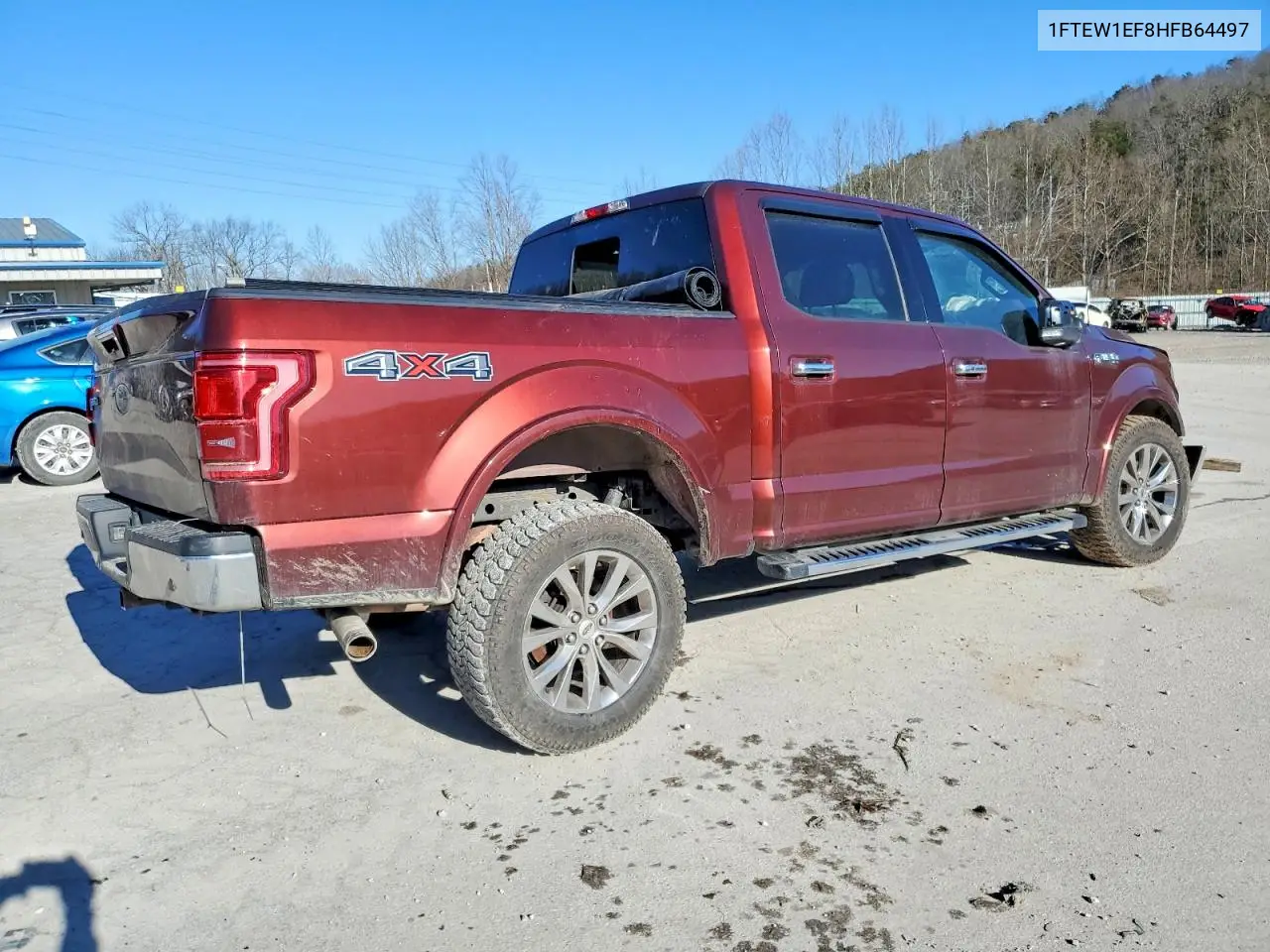 1FTEW1EF8HFB64497 2017 Ford F150 Supercrew