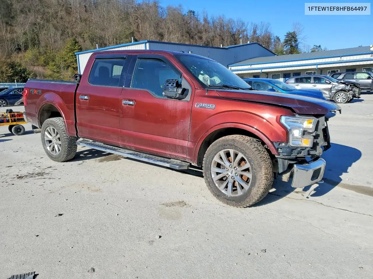 1FTEW1EF8HFB64497 2017 Ford F150 Supercrew