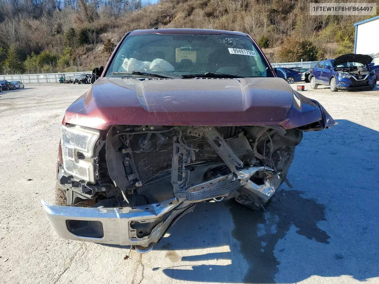 1FTEW1EF8HFB64497 2017 Ford F150 Supercrew