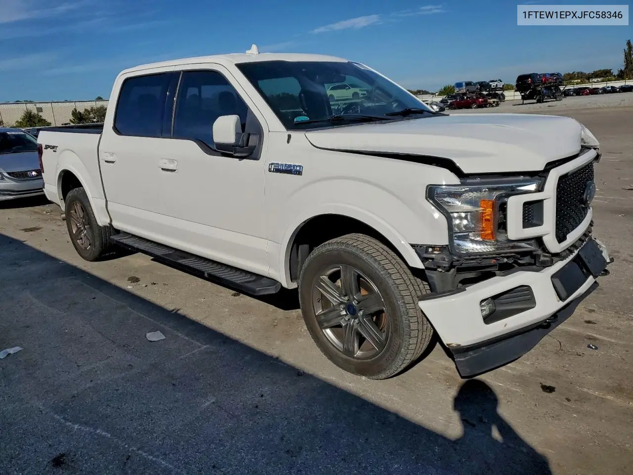 1FTEW1EPXJFC58346 2018 Ford F150 Supercrew
