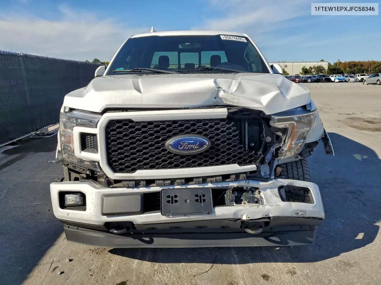 1FTEW1EPXJFC58346 2018 Ford F150 Supercrew