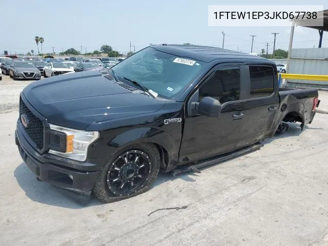 1FTEW1EP3JKD67738 2018 Ford F150 Supercrew