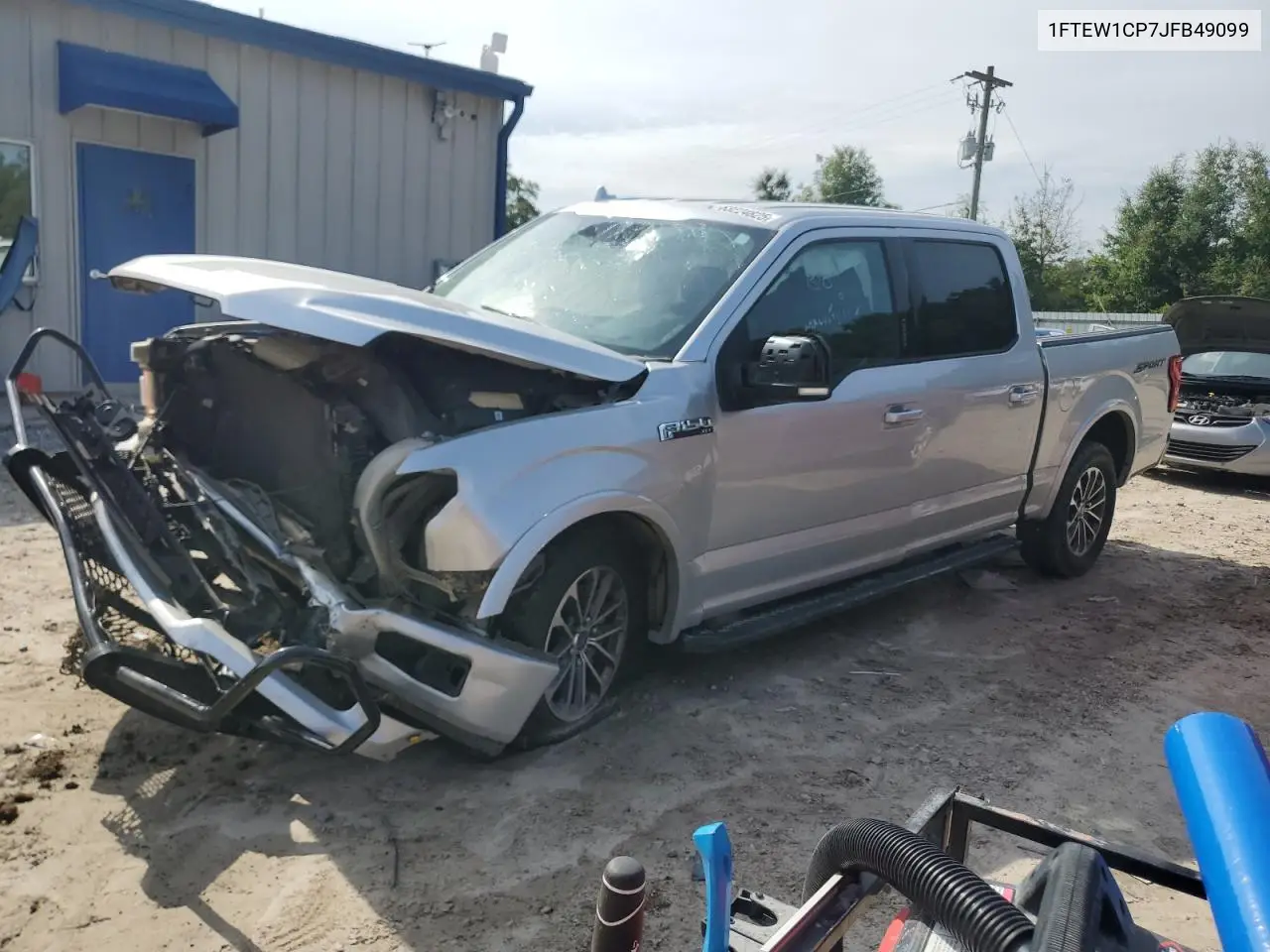 1FTEW1CP7JFB49099 2018 Ford F150 Supercrew