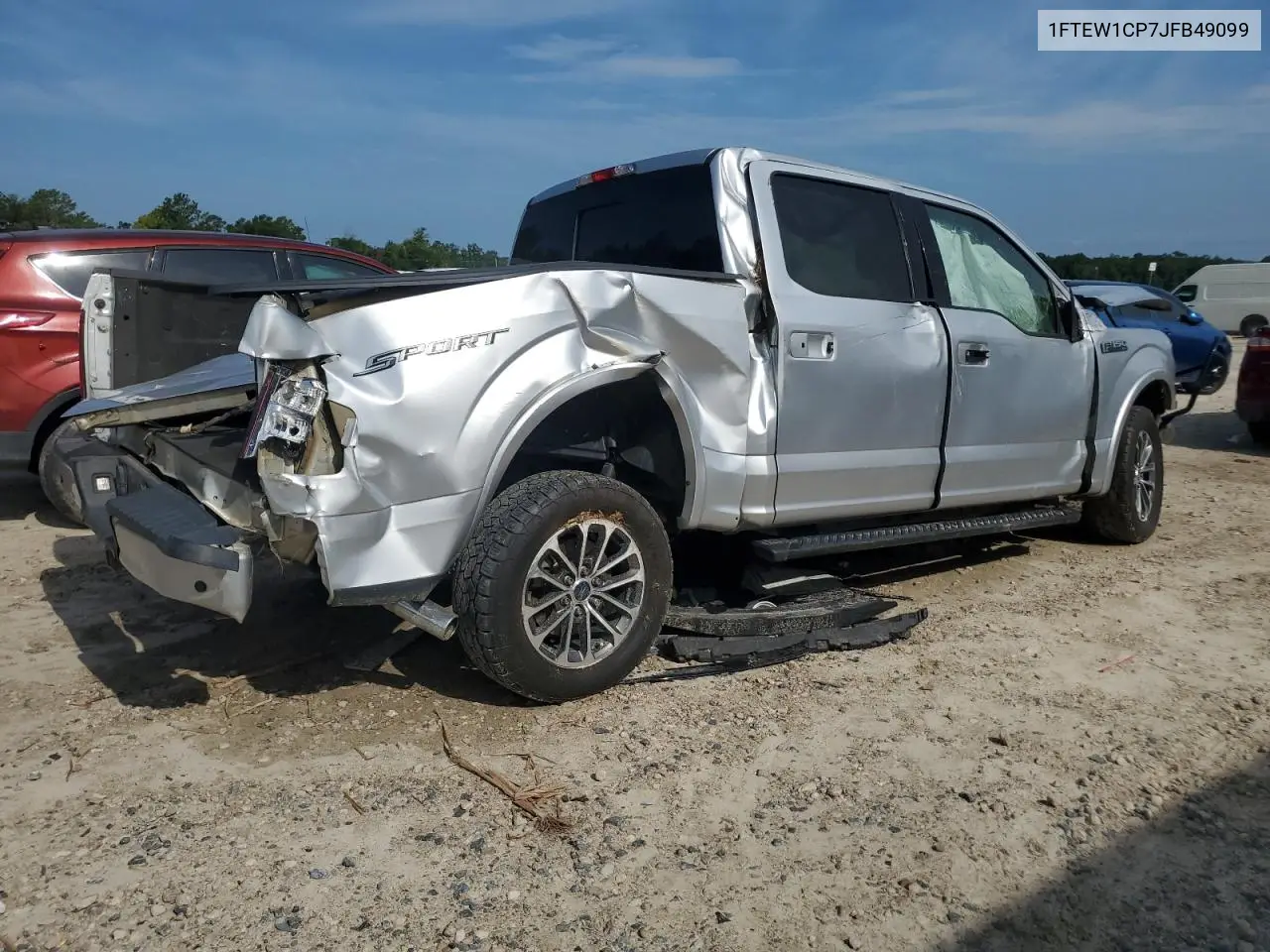 1FTEW1CP7JFB49099 2018 Ford F150 Supercrew