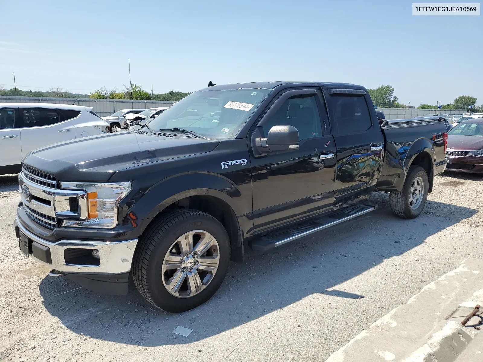 1FTFW1EG1JFA10569 2018 Ford F150 Supercrew