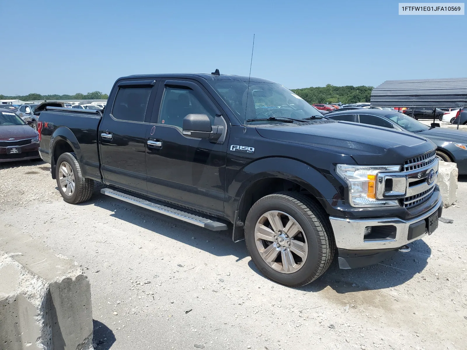 1FTFW1EG1JFA10569 2018 Ford F150 Supercrew