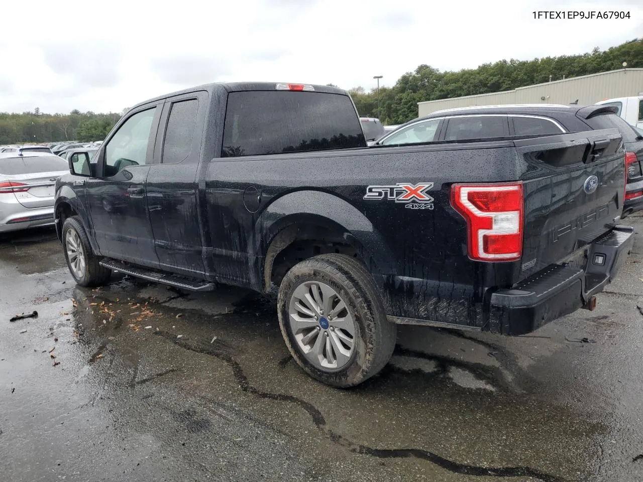 1FTEX1EP9JFA67904 2018 Ford F150 Super Cab