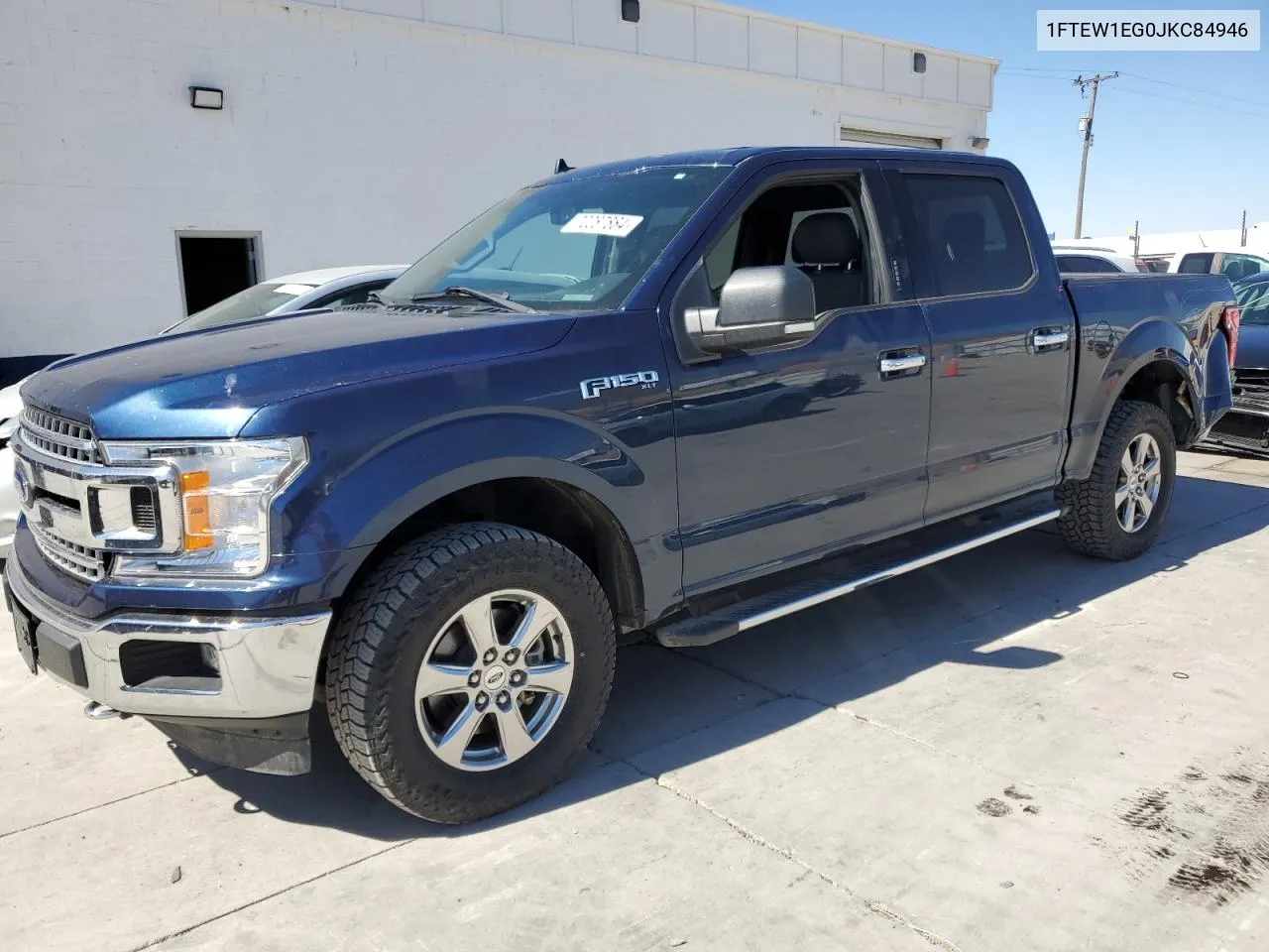 2018 Ford F150 Supercrew VIN: 1FTEW1EG0JKC84946 Lot: 72287884