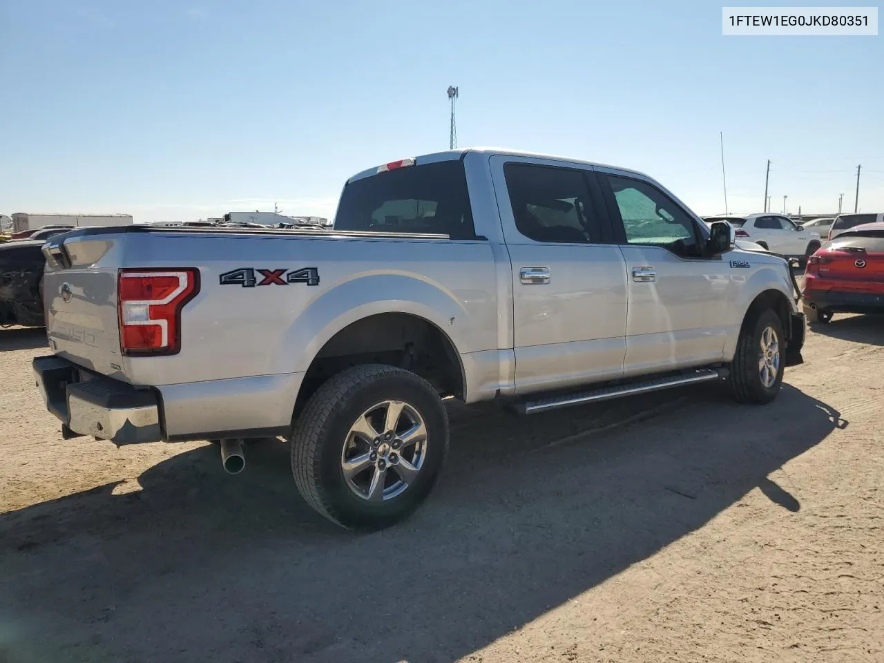 2018 Ford F150 Supercrew VIN: 1FTEW1EG0JKD80351 Lot: 72448264