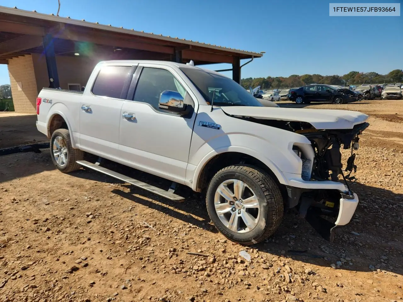 1FTEW1E57JFB93664 2018 Ford F150 Supercrew