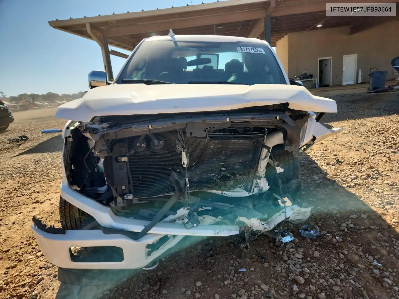 1FTEW1E57JFB93664 2018 Ford F150 Supercrew