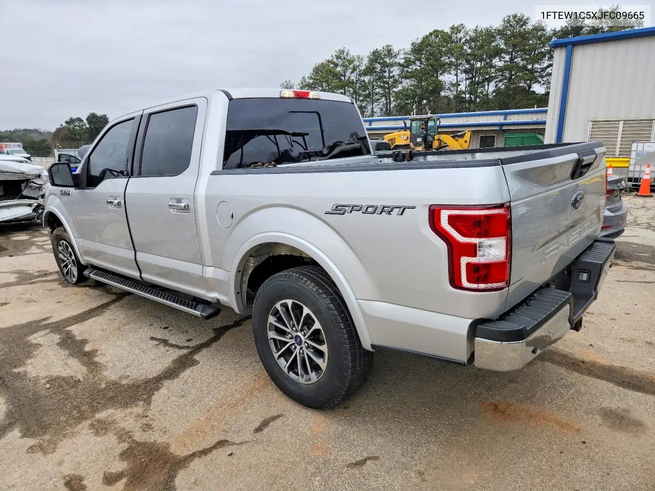 1FTEW1C5XJFC09665 2018 Ford F150 Supercrew