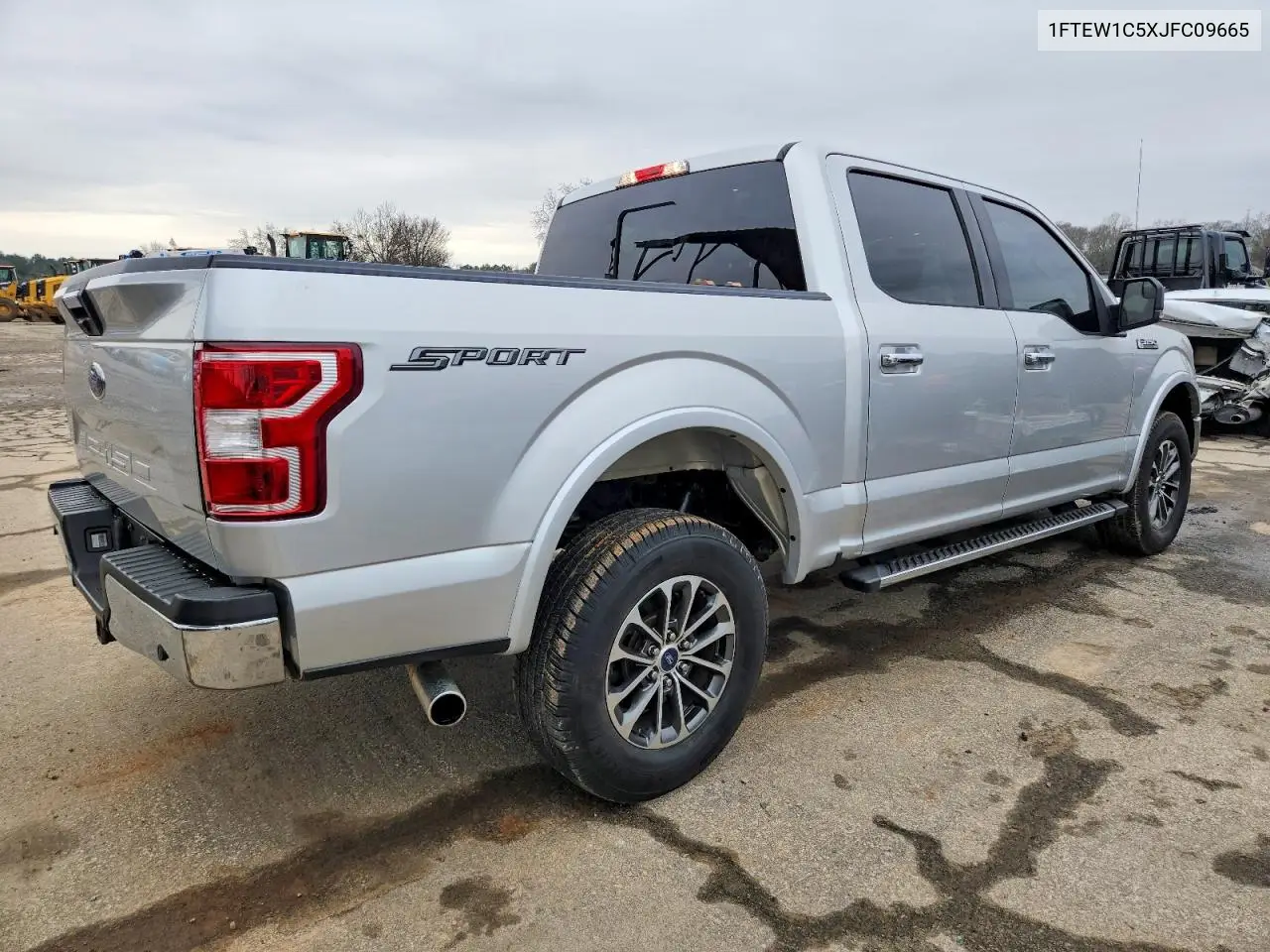 1FTEW1C5XJFC09665 2018 Ford F150 Supercrew