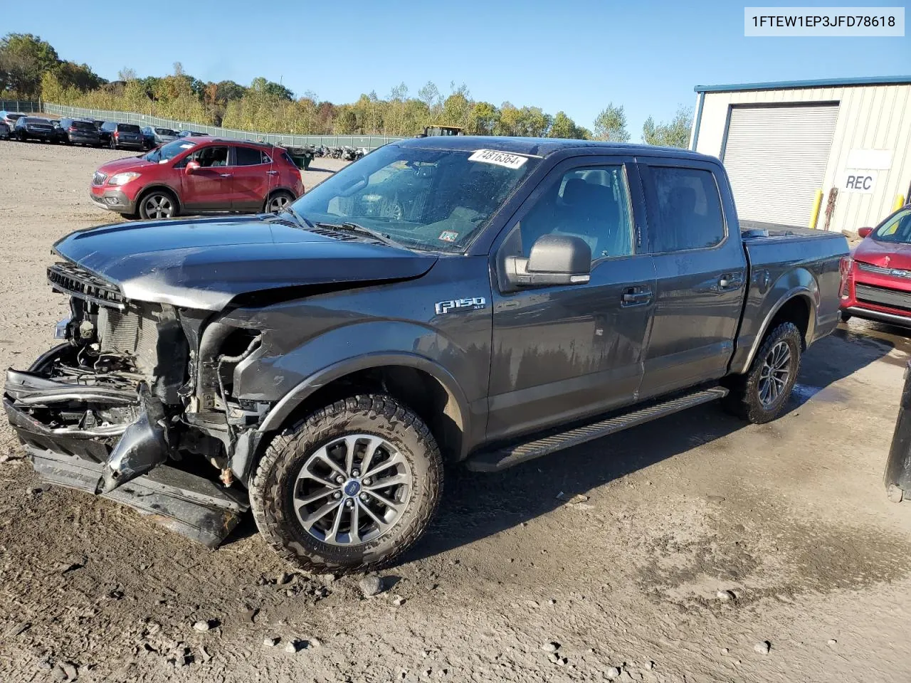 1FTEW1EP3JFD78618 2018 Ford F150 Supercrew