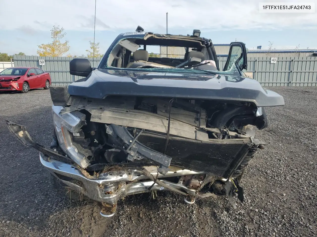 1FTFX1E51JFA24743 2018 Ford F150 Super Cab