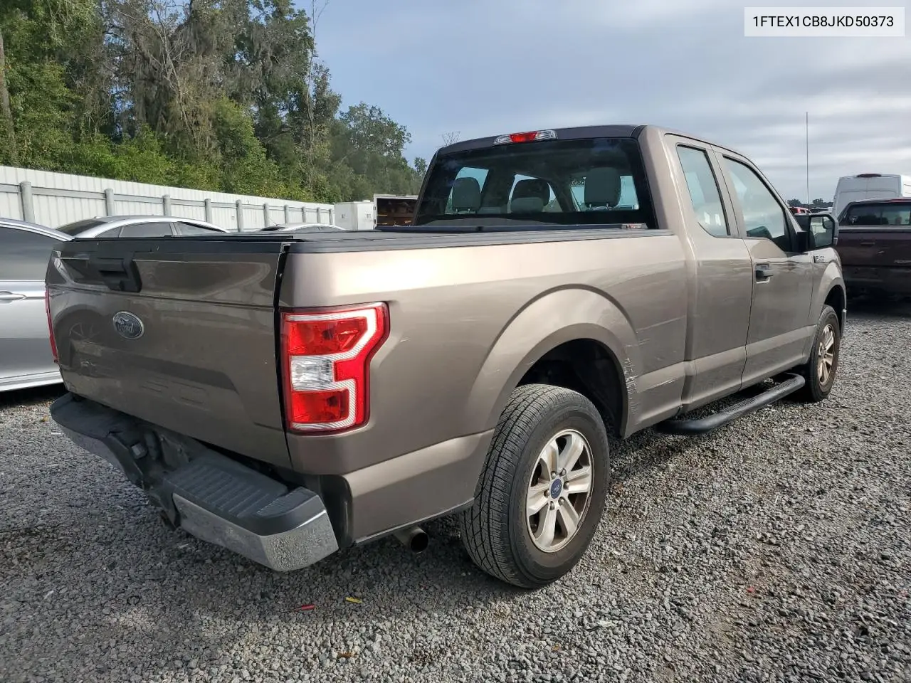 1FTEX1CB8JKD50373 2018 Ford F150 Super Cab