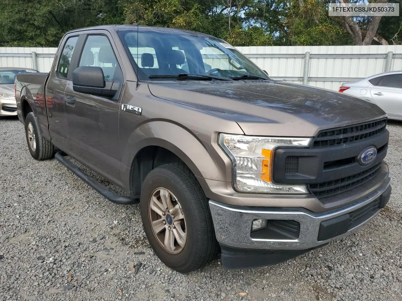 1FTEX1CB8JKD50373 2018 Ford F150 Super Cab