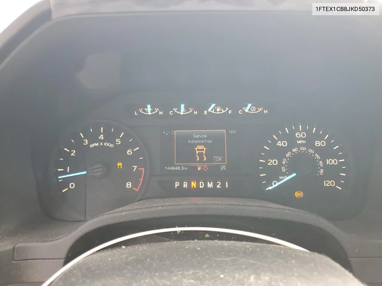 1FTEX1CB8JKD50373 2018 Ford F150 Super Cab