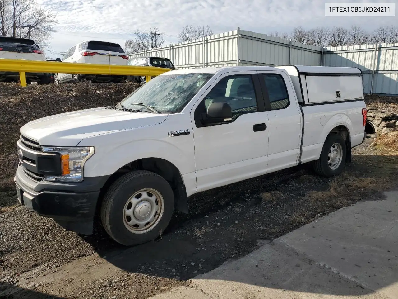1FTEX1CB6JKD24211 2018 Ford F150 Super Cab