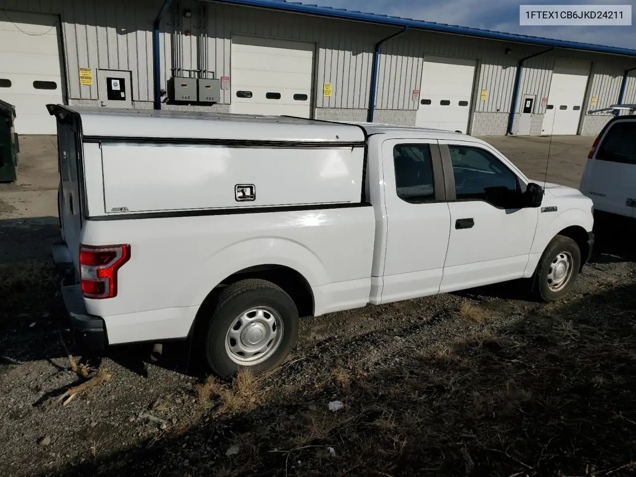 1FTEX1CB6JKD24211 2018 Ford F150 Super Cab