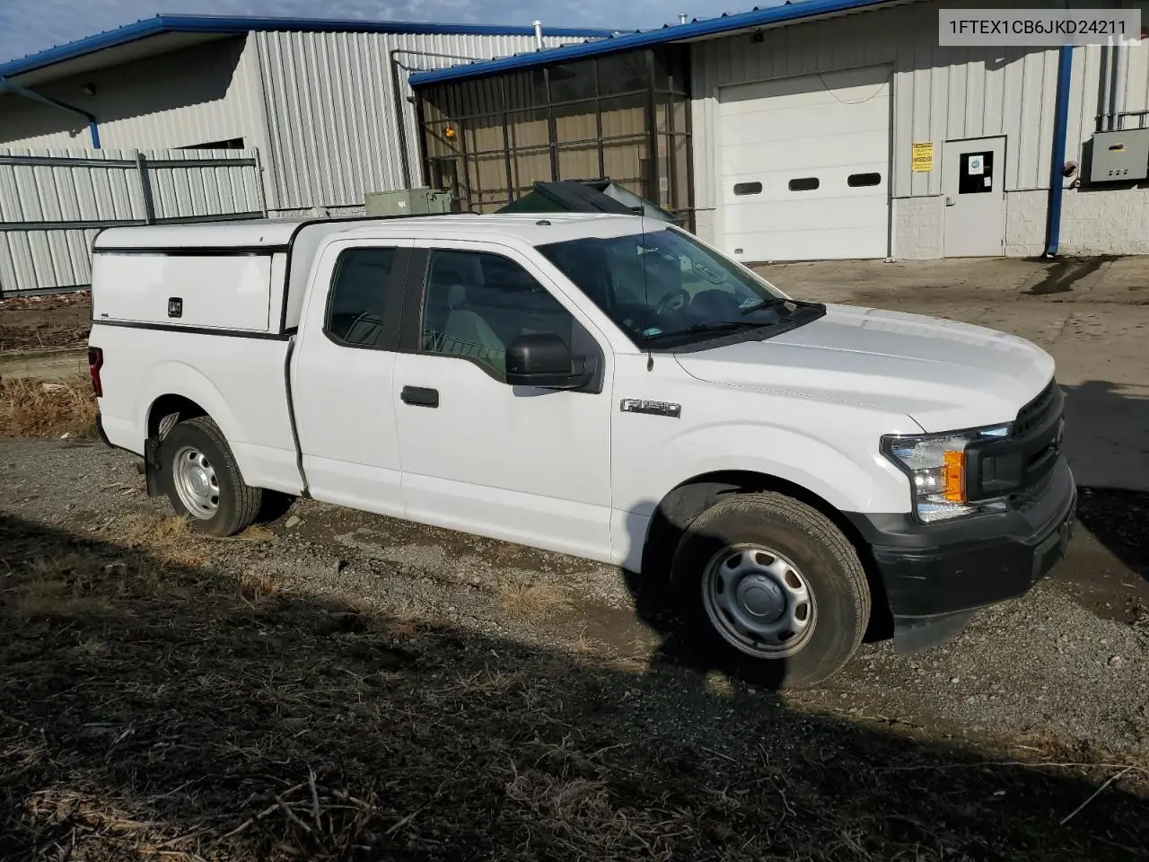 1FTEX1CB6JKD24211 2018 Ford F150 Super Cab