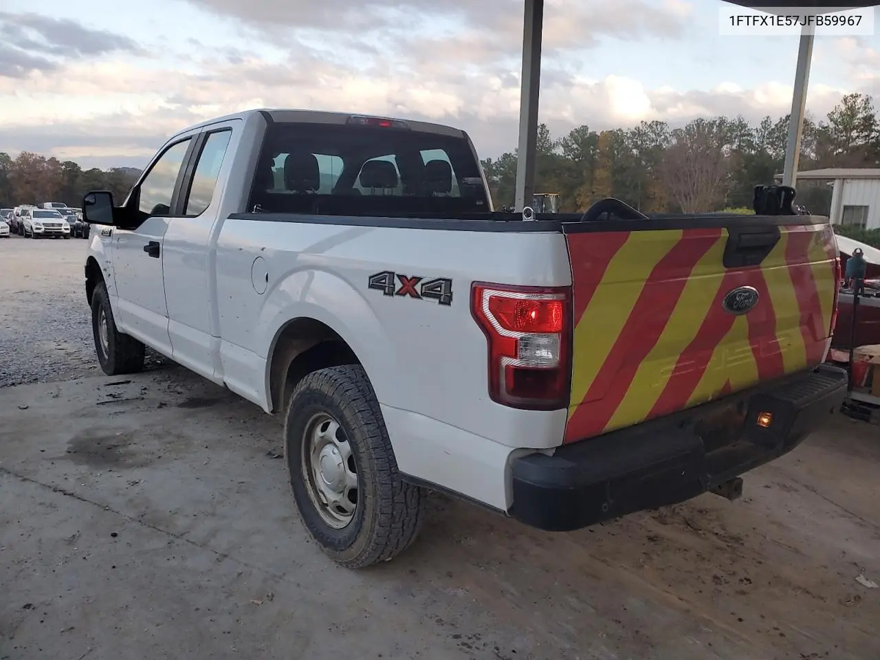 1FTFX1E57JFB59967 2018 Ford F150 Super Cab