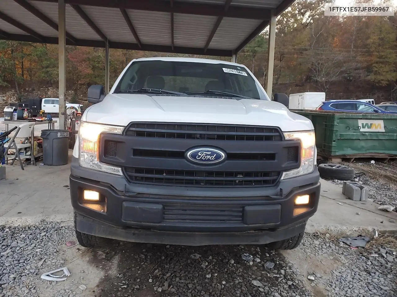 1FTFX1E57JFB59967 2018 Ford F150 Super Cab