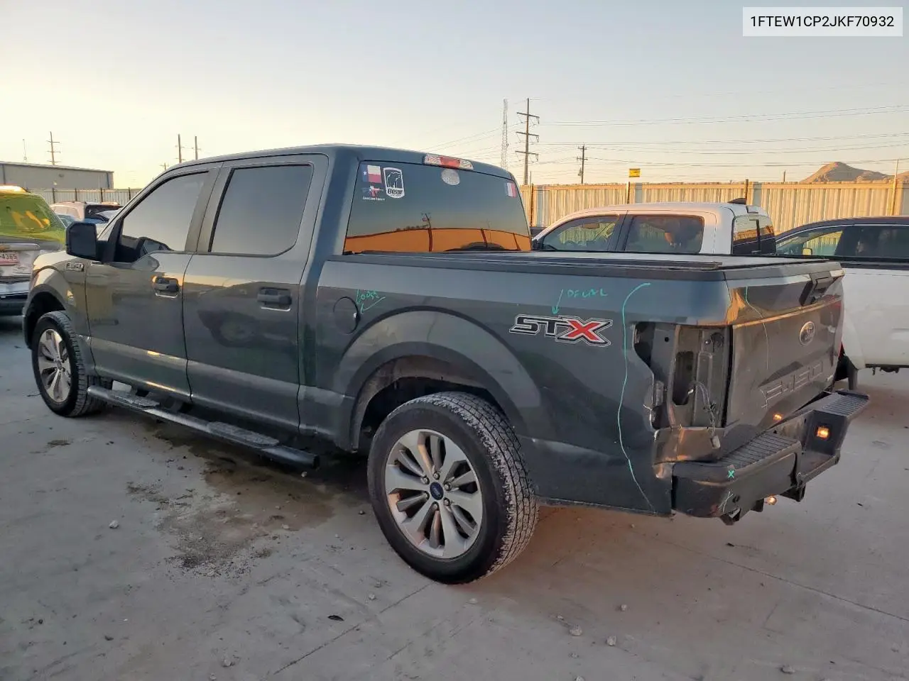 1FTEW1CP2JKF70932 2018 Ford F150 Supercrew