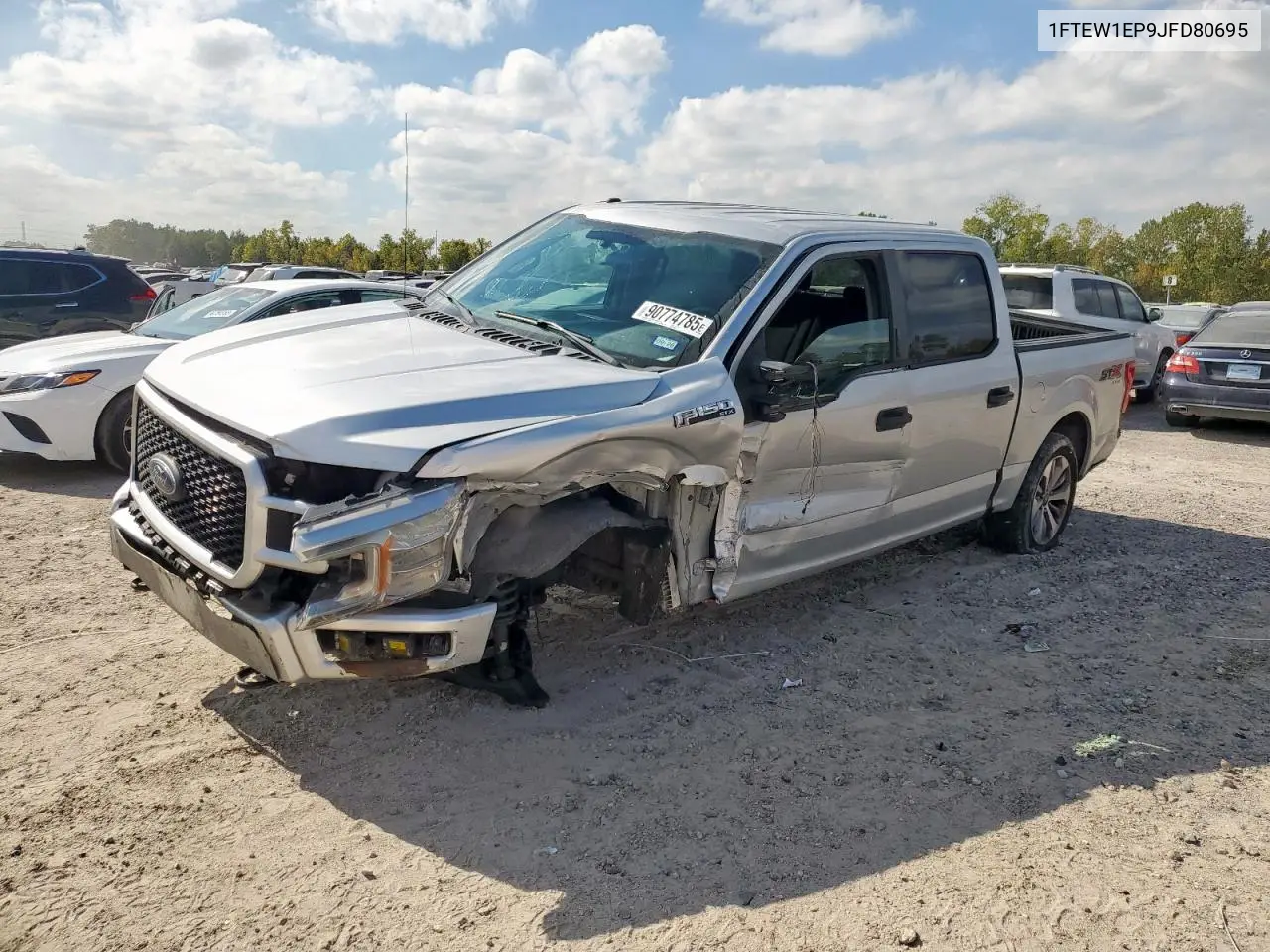 1FTEW1EP9JFD80695 2018 Ford F150 Supercrew