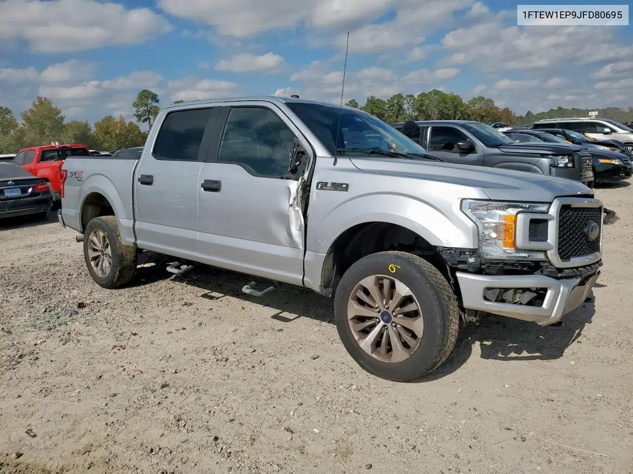 1FTEW1EP9JFD80695 2018 Ford F150 Supercrew
