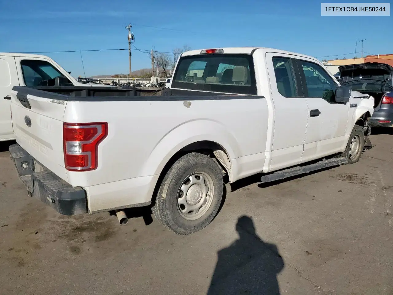 1FTEX1CB4JKE50244 2018 Ford F150 Super Cab
