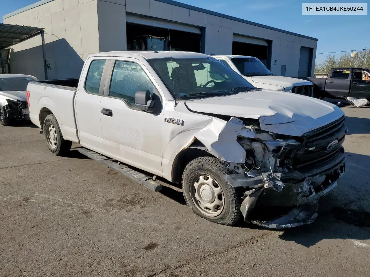 1FTEX1CB4JKE50244 2018 Ford F150 Super Cab