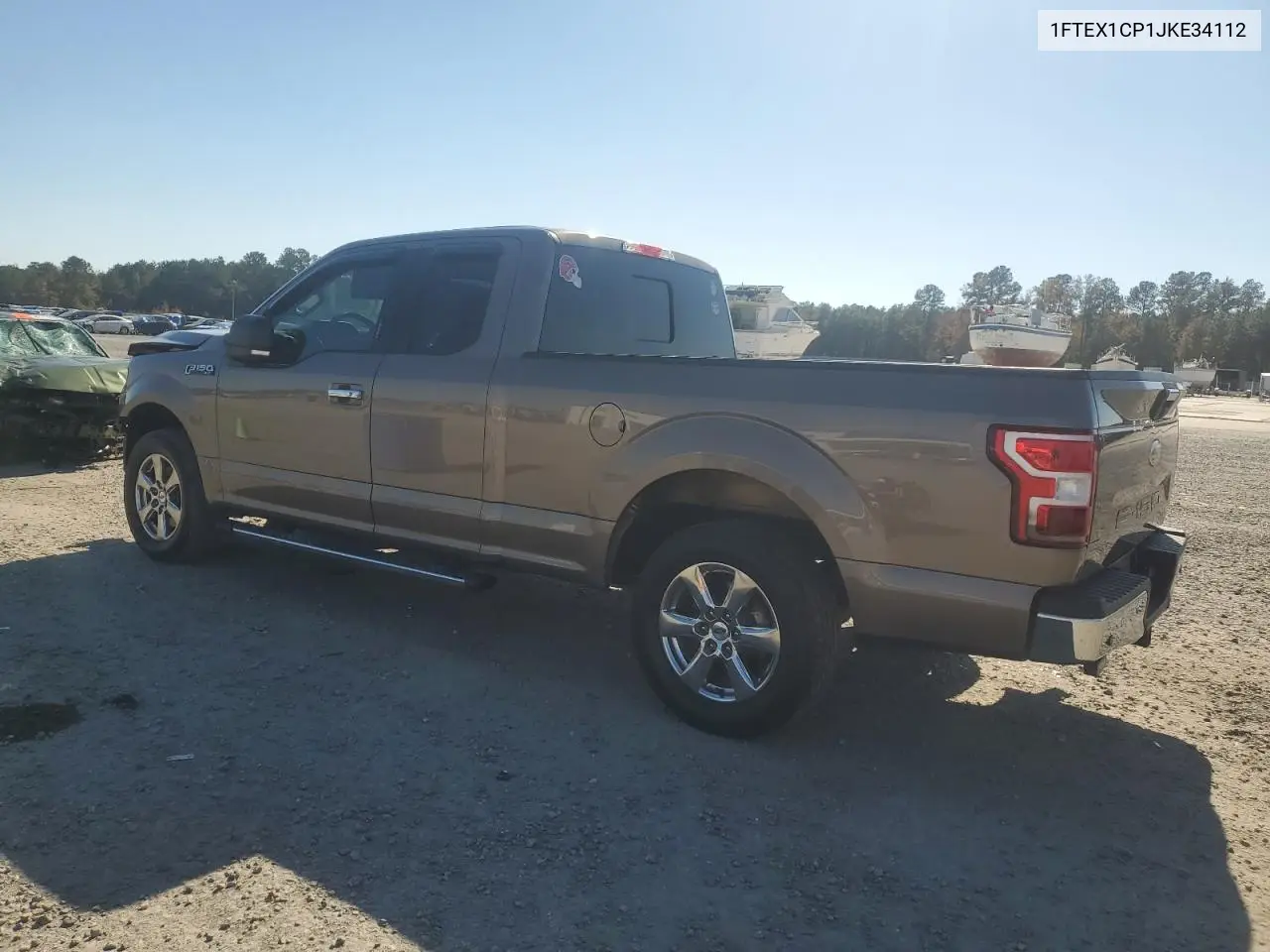1FTEX1CP1JKE34112 2018 Ford F150 Super Cab