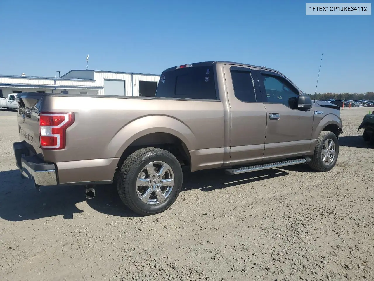 1FTEX1CP1JKE34112 2018 Ford F150 Super Cab