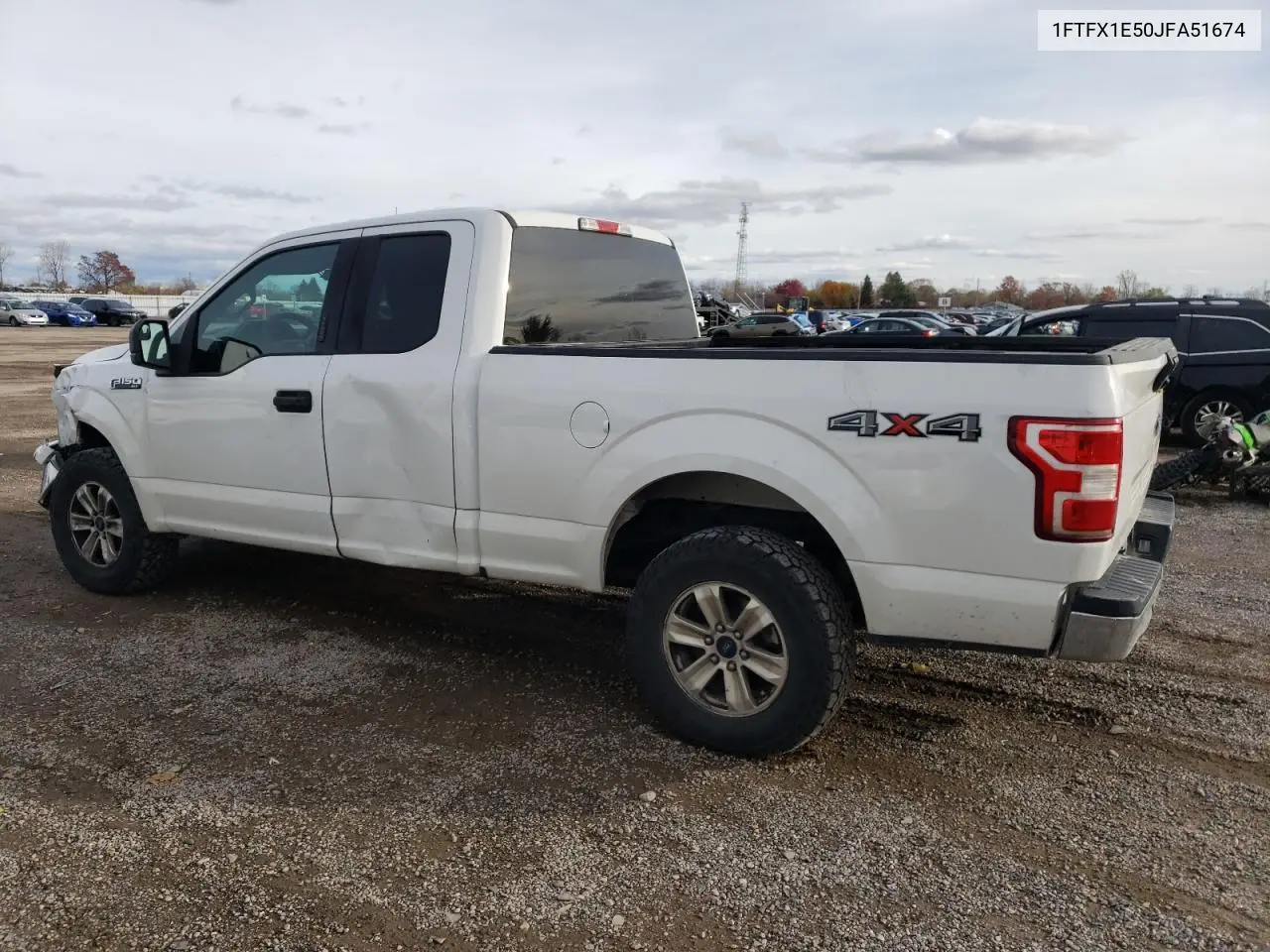 1FTFX1E50JFA51674 2018 Ford F150 Super Cab