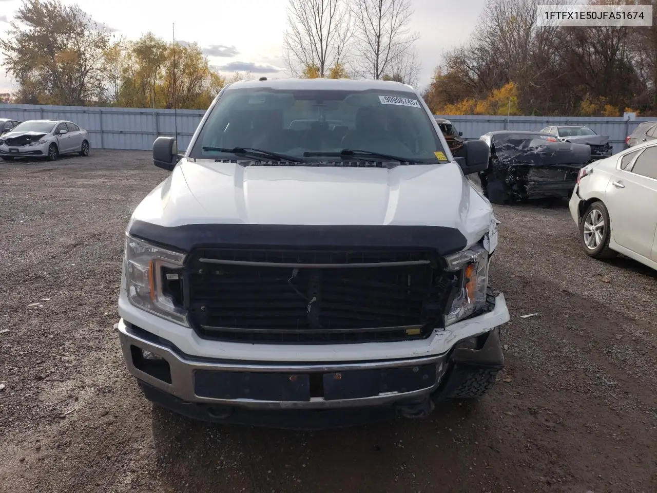 1FTFX1E50JFA51674 2018 Ford F150 Super Cab