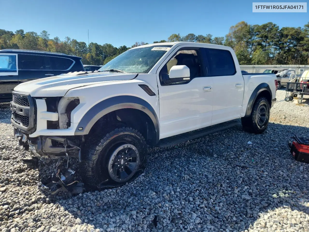 1FTFW1RG5JFA04171 2018 Ford F150 Raptor