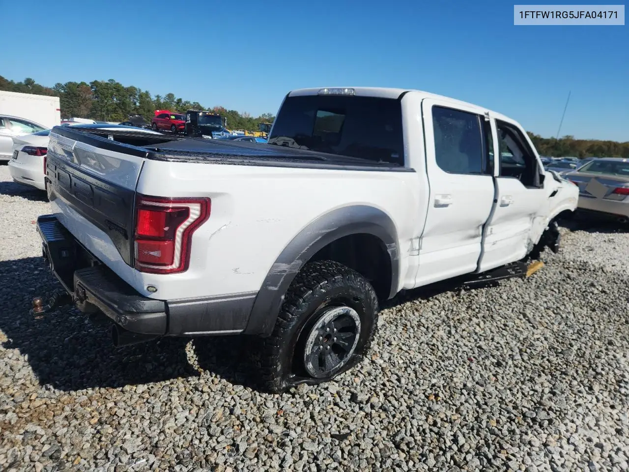 1FTFW1RG5JFA04171 2018 Ford F150 Raptor
