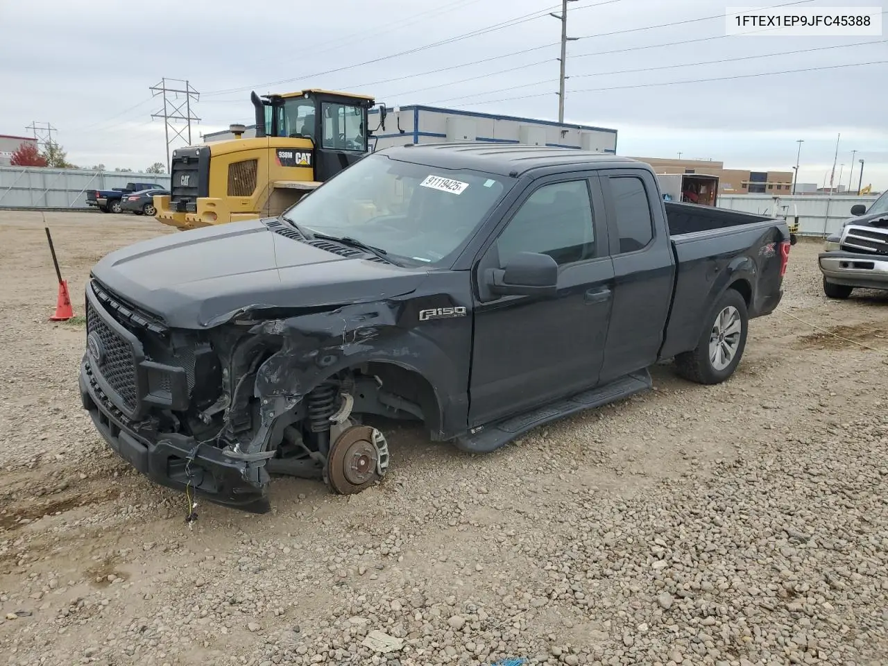 1FTEX1EP9JFC45388 2018 Ford F150 Super Cab